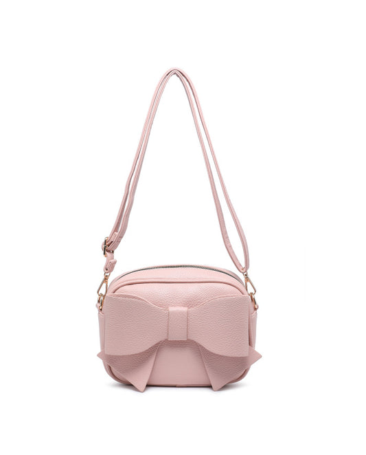 Bow Cross Body Bag - Light Pink